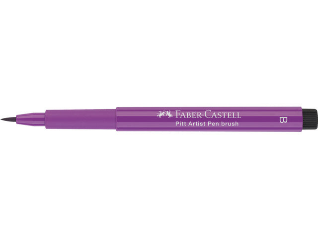 Tekenstift Faber-Castell Pitt Artist Pen Brush 134 donkerviolet