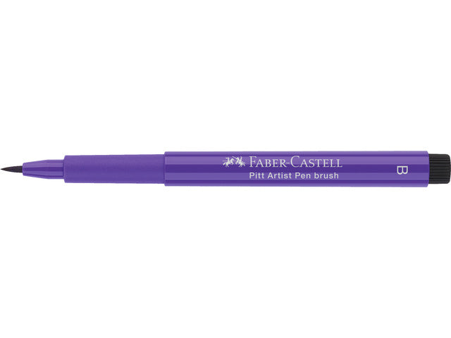 Tekenstift Faber-Castell Pitt Artist Pen Brush 136 paarsviolet