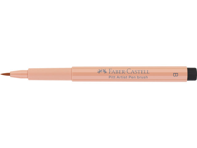 Tekenstift Faber-Castell Pitt Artist Pen Brush 132 beige rood