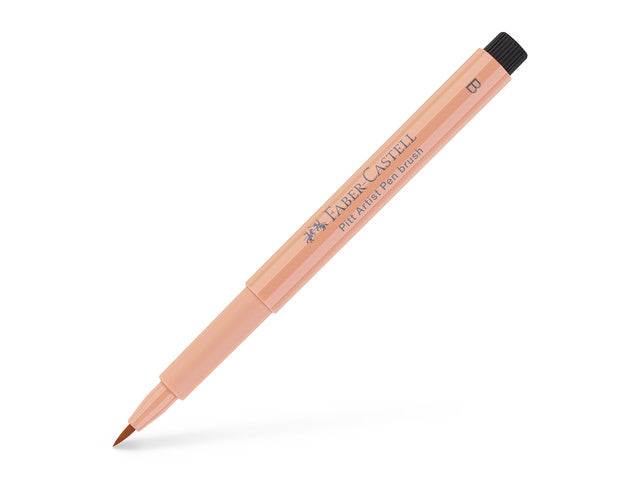 Tekenstift Faber-Castell Pitt Artist Pen Brush 132 beige rood