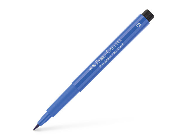 Tekenstift Faber-Castell Pitt Artist Pen Brush 143 kobaltblauw