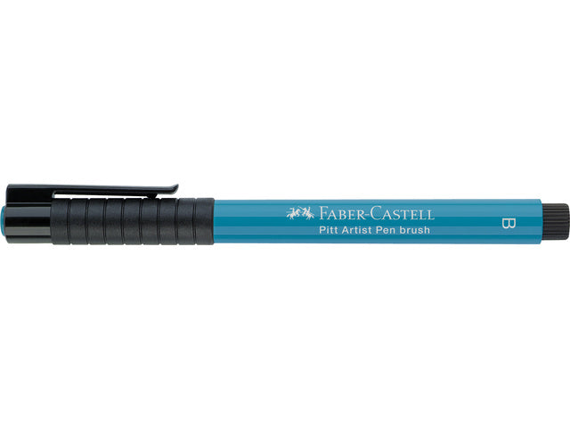 Tekenstift Faber-Castell Pitt Artist Pen Brush 153 kobalt turkoois