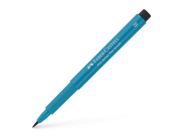 Tekenstift Faber-Castell Pitt Artist Pen Brush 153 kobalt turkoois