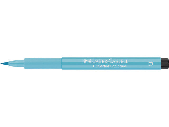 Tekenstift Faber-Castell Pitt Artist Pen Brush 154 kobalt turquoise licht