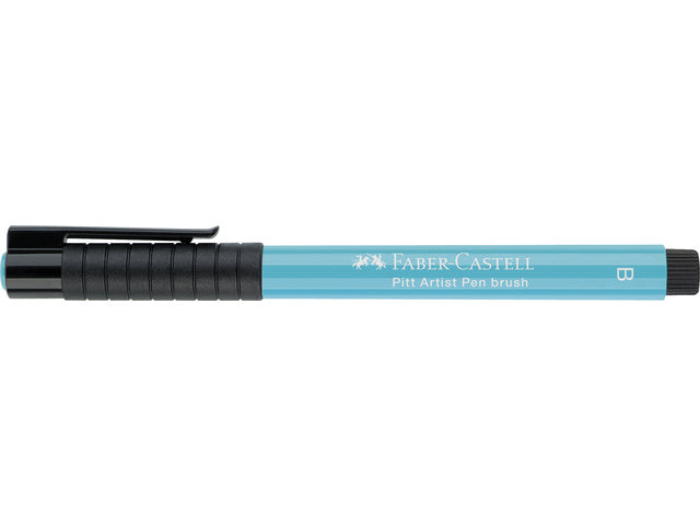 Tekenstift Faber-Castell Pitt Artist Pen Brush 154 kobalt turquoise licht