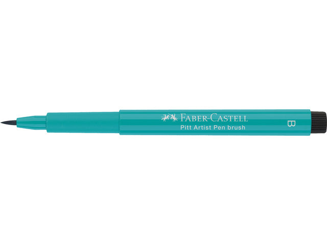Tekenstift Faber-Castell Pitt Artist Pen Brush 156 kobaltgroen