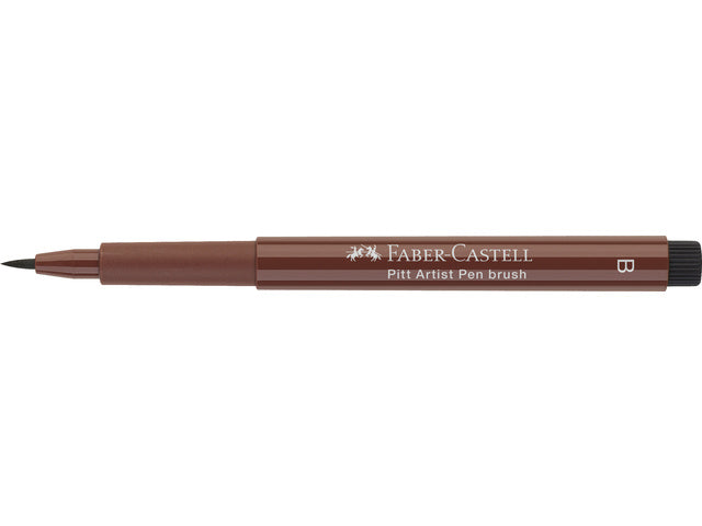 Tekenstift Faber-Castell Pitt Artist Pen Brush 169 caput mortuum