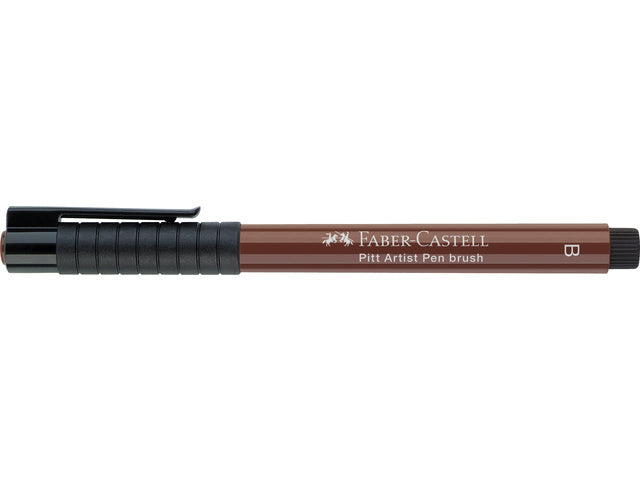 Tekenstift Faber-Castell Pitt Artist Pen Brush 169 caput mortuum