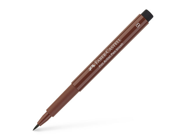 Tekenstift Faber-Castell Pitt Artist Pen Brush 169 caput mortuum