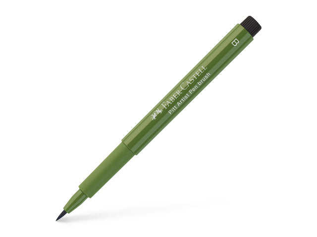 Tekenstift Faber-Castell Pitt Artist Pen Brush 174 chroomgroen opaak