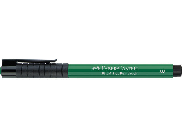 Tekenstift Faber-Castell Pitt Artist Pen Brush 264 phthalogroen donker