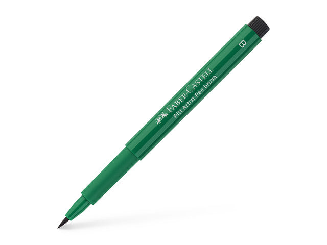 Tekenstift Faber-Castell Pitt Artist Pen Brush 264 phthalogroen donker
