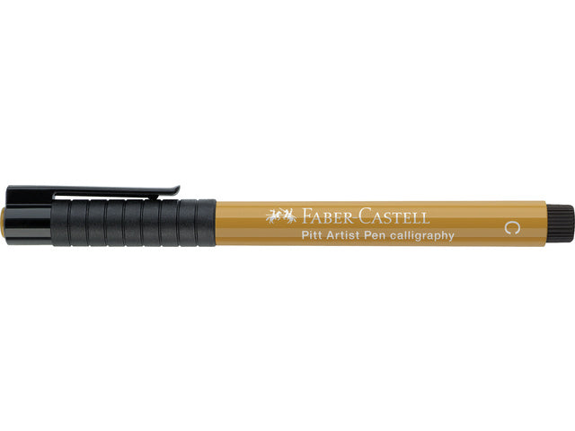 Kalligrafiepen Faber-Castell Pitt C 268 groen goud
