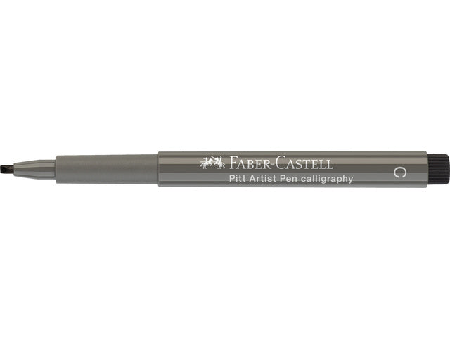 Kalligrafiepen Faber-Castell Pitt C 273 warm grijs IV