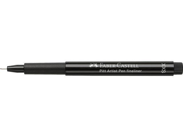 Tekenstift Faber-Castell Pitt Artist Pen XXS 199 schwarz