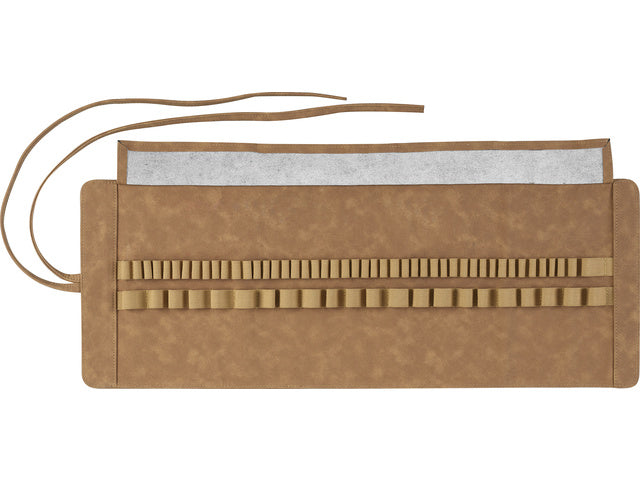 Roletui Faber-Castell kunstleer bruin capaciteit: 45