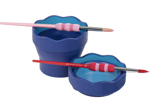 Watercup Faber-Castell Clic&amp;Go blauw