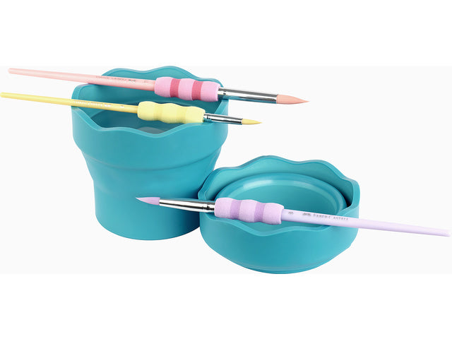 Waterbeker Faber-Castell Clic &amp; Go turquoise