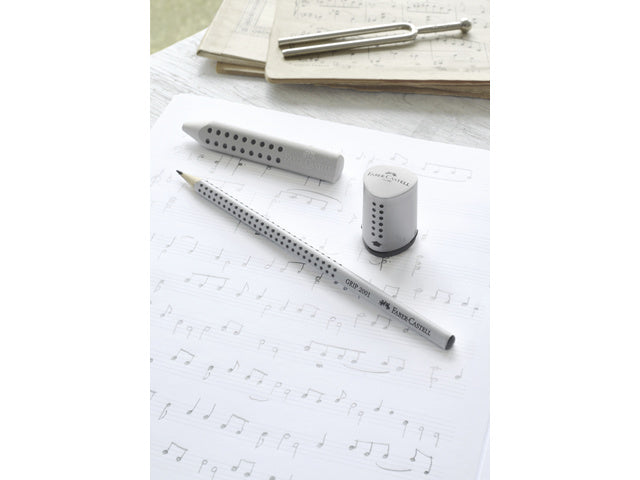 gom Faber-Castell GRIP 2001 grijs