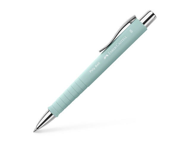 Balpen Faber-Castell Polyball XB caribisch blauw
