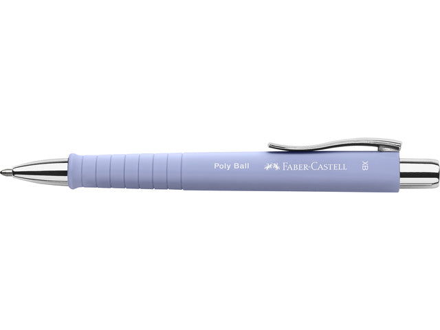 Balpen Faber-Castell Poly Ball XB bleke iris