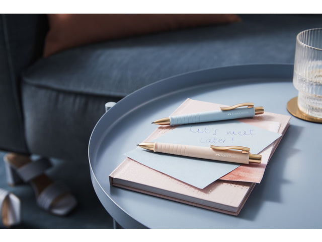 Balpen Faber-Castell Polyball Urban hemelsblauw
