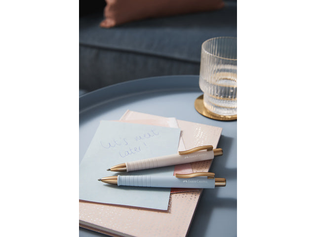 Balpen Faber-Castell Polyball Urban hemelsblauw