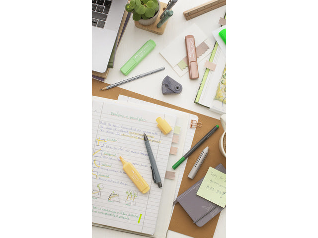 Balpen Faber-Castell Polyball XB Urban steengrijs