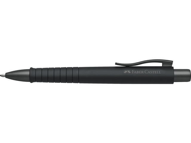 Balpen Faber-Castell Polyball XB zwart