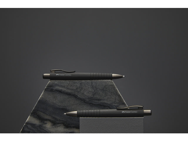 Balpen Faber-Castell Polyball XB zwart