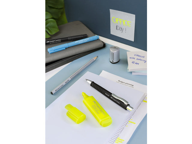 Balpen Faber-Castell Polyball M zwart