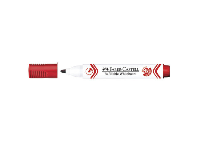 Whiteboardmarker Faber-Castell rood