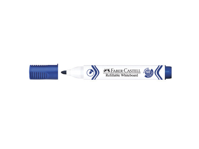 Whiteboardmarker Faber-Castell blauw