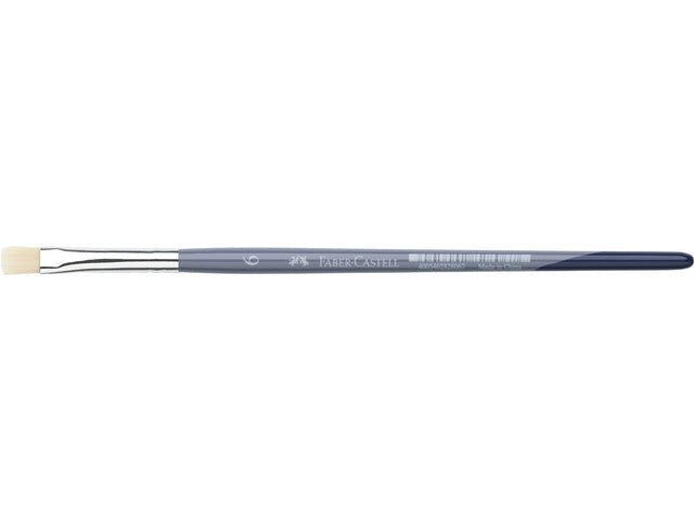 penseel Faber-Castell platte kwast nr. 6