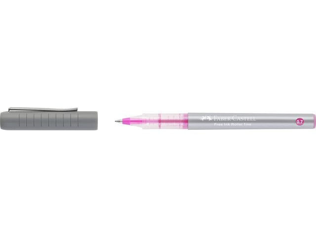 Inktroller Faber-Castell 0,7mm roze