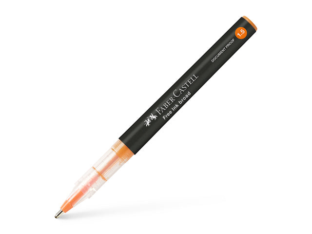 Inktroller Faber-Castell 1,5mm oranje