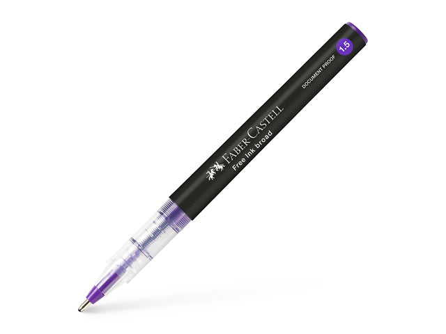 Inktroller Faber-Castell 1.5mm paars