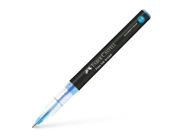 Inktroller Faber-Castell 1,5mm lichtblauw