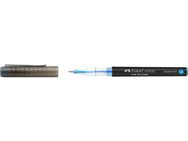 Inktroller Faber-Castell 1,5mm lichtblauw