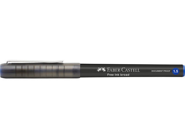 Inktroller Faber-Castell 1,5mm blauw