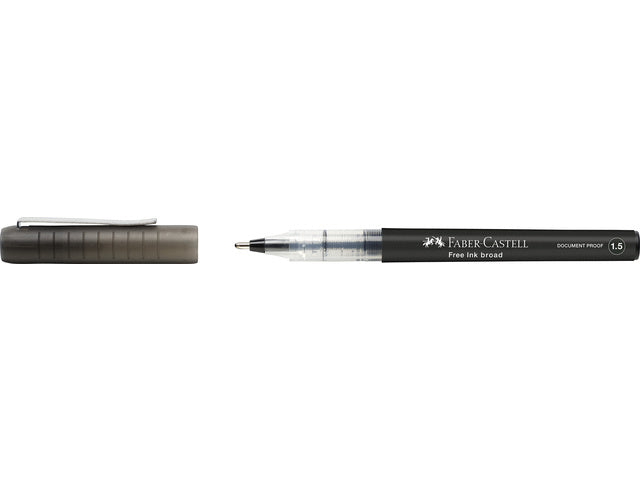Inktroller Faber-Castell 1,5mm zwart
