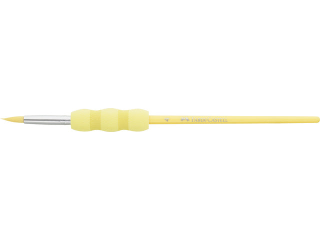Penselenset Faber-Castell soft touch, 4 stuks pastelkleuren