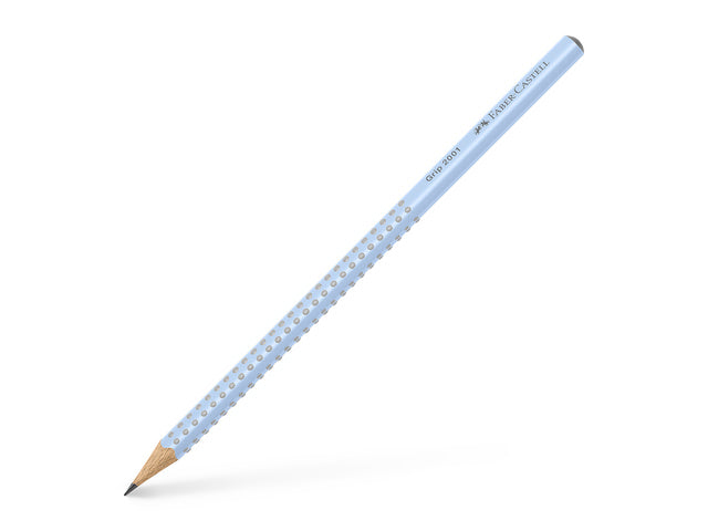 Potlood Faber-Castell Grip 2001 grafiet B hemelsblauw