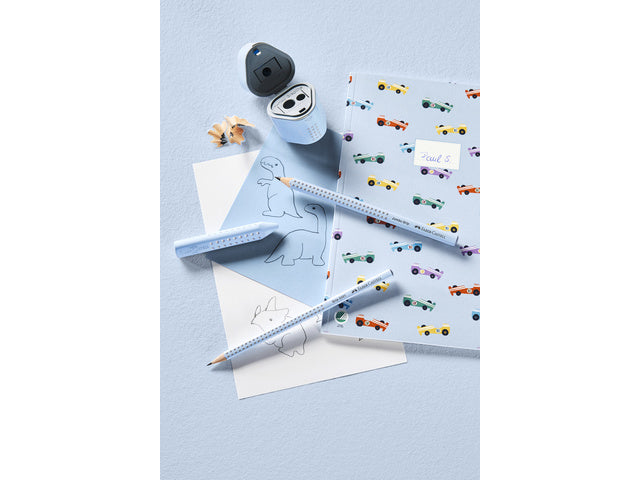 Potlood Faber-Castell Grip 2001 Grafiet B himmelblau