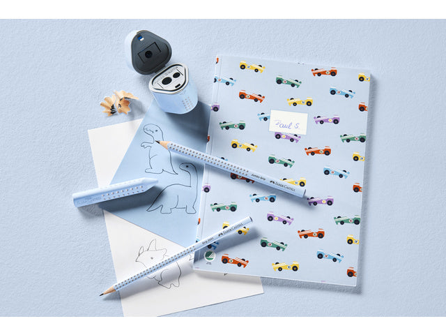 Potlood Faber-Castell Grip 2001 Grafiet B himmelblau