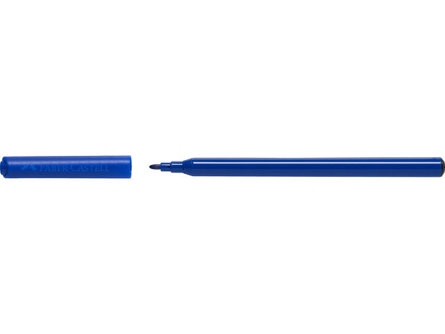 Viltstift Faber-Castell 12 stuks kartonnen etui assorti