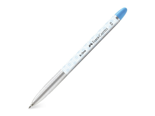 Balpen Faber-Castell K-One 0,5 blauw doos 10 stuks