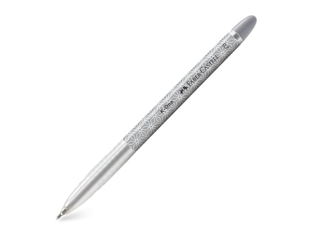Balpen Faber-Castell K-One 0,7 zwart doos 10 stuks