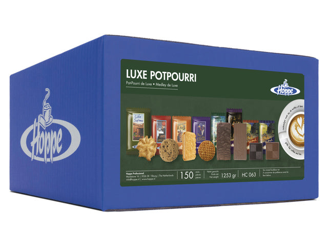 Koekjes Hoppe Luxe Potpourri doos a 150 stuks