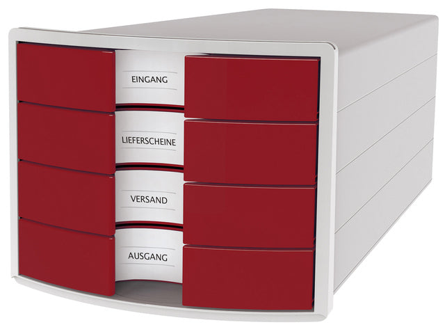 Ladenkast HAN Impuls traf 4 gesloten beladene Rood